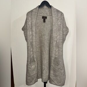 Fenn Wright Manson Light Gray Knit Cardigan